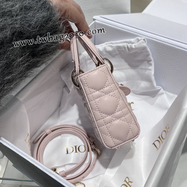 Dior专柜新款春夏新色超迷你手袋迪奥高仿原单Lady戴妃包 djfk1746